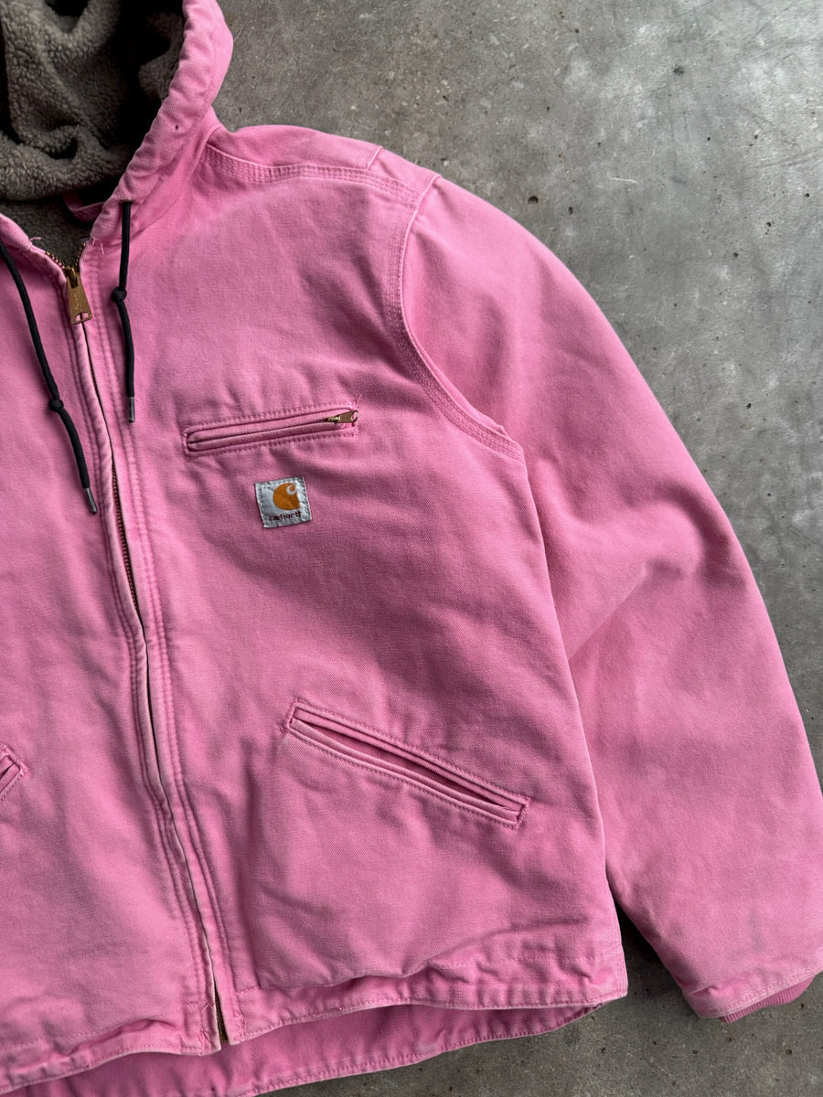 Vintage Pink Carhartt Short Fleece Jacket™