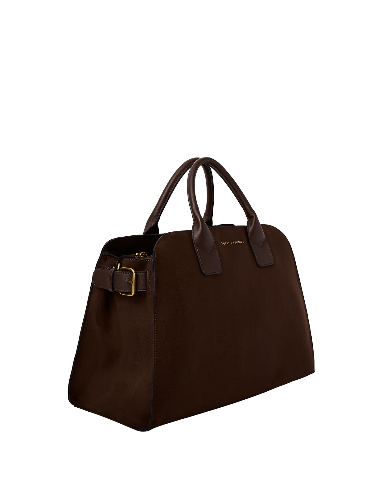 Uptown Tote Suede Espresso
