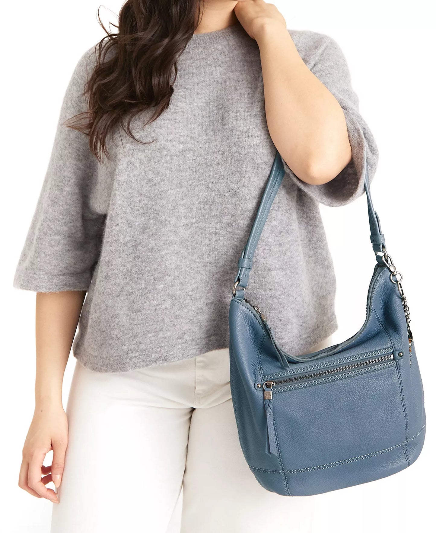 Women's Sequoia Leather Large Hobo Bag