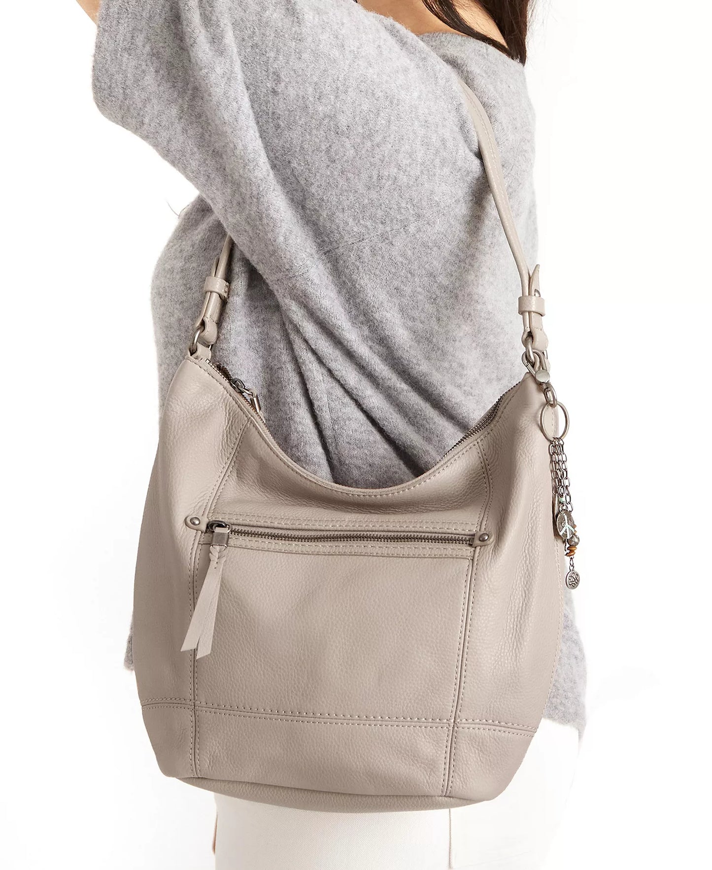 Women's Sequoia Leather Large Hobo Bag