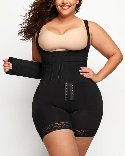 Bare Essentials™ AirSlim® 2.0 Smooth Wrap & Open Bust Bodysuit