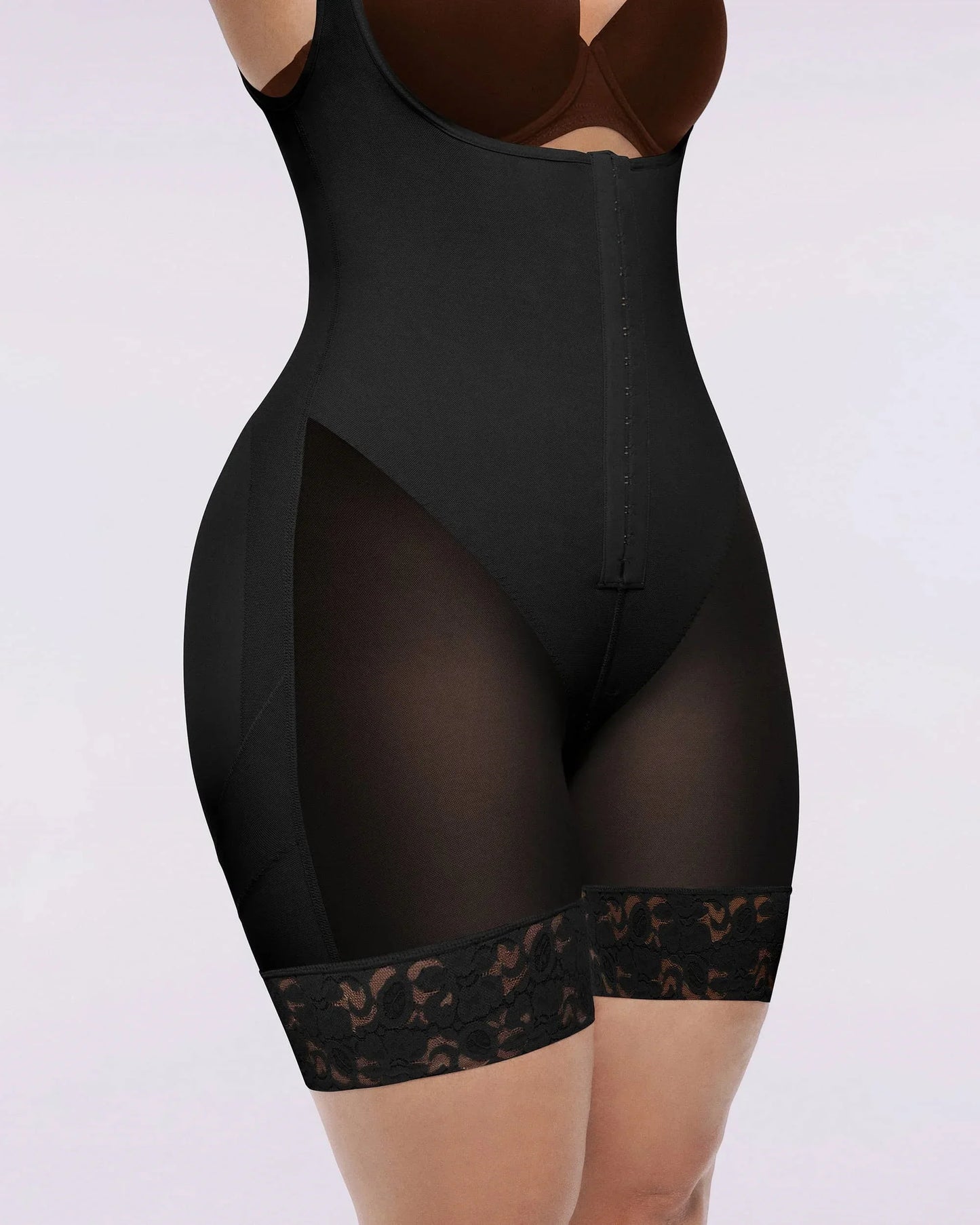 BOOT-YEAH™ AirSlim® Extreme Compression Open Bust Bodysuit