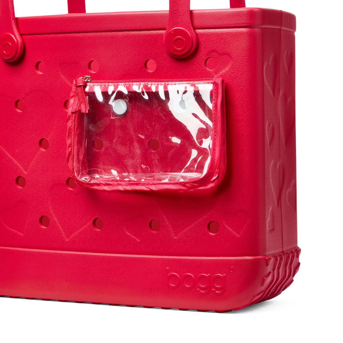 Baby Bogg Bag - Conversation Hearts Bright Red