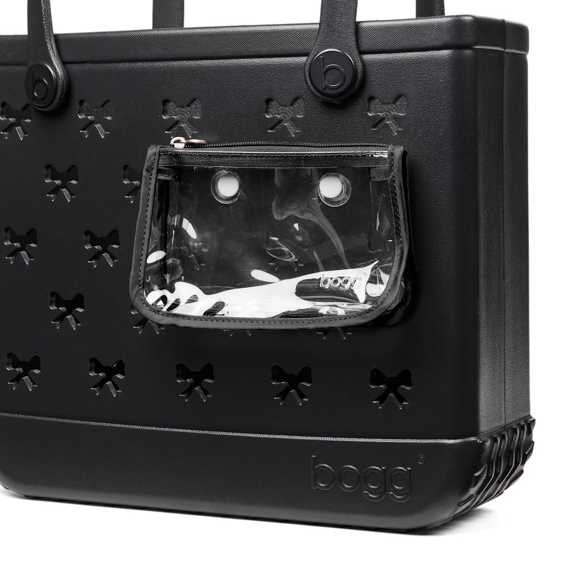 Baby Bogg Bag - Black Bows