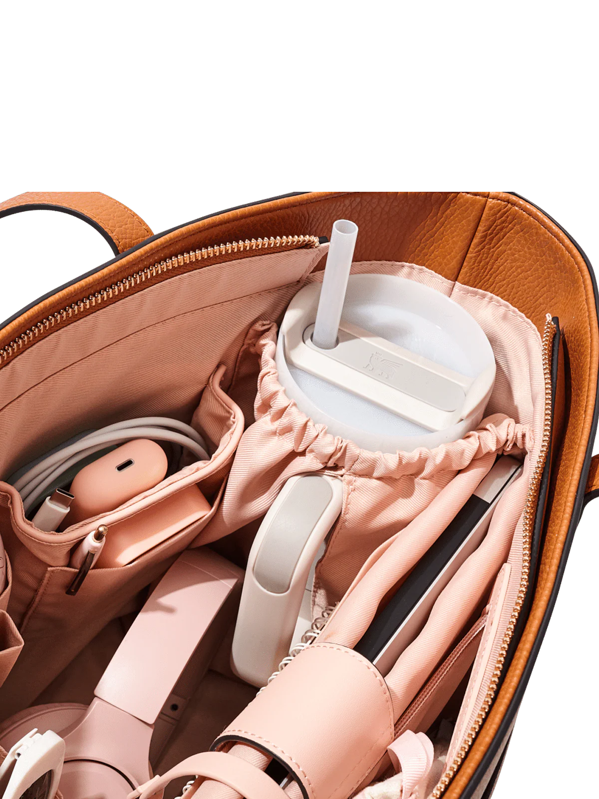 Go-Getter Tote Cognac