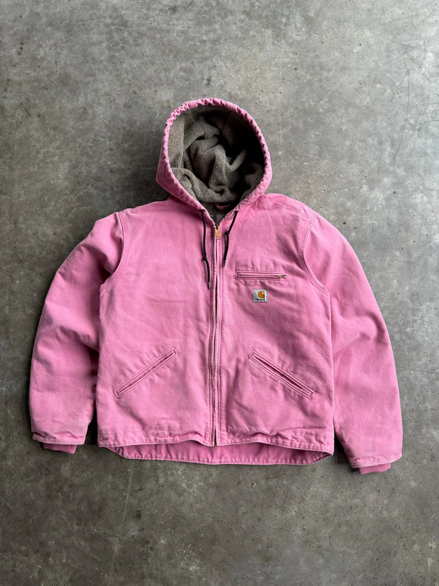 Vintage Pink Carhartt Short Fleece Jacket™