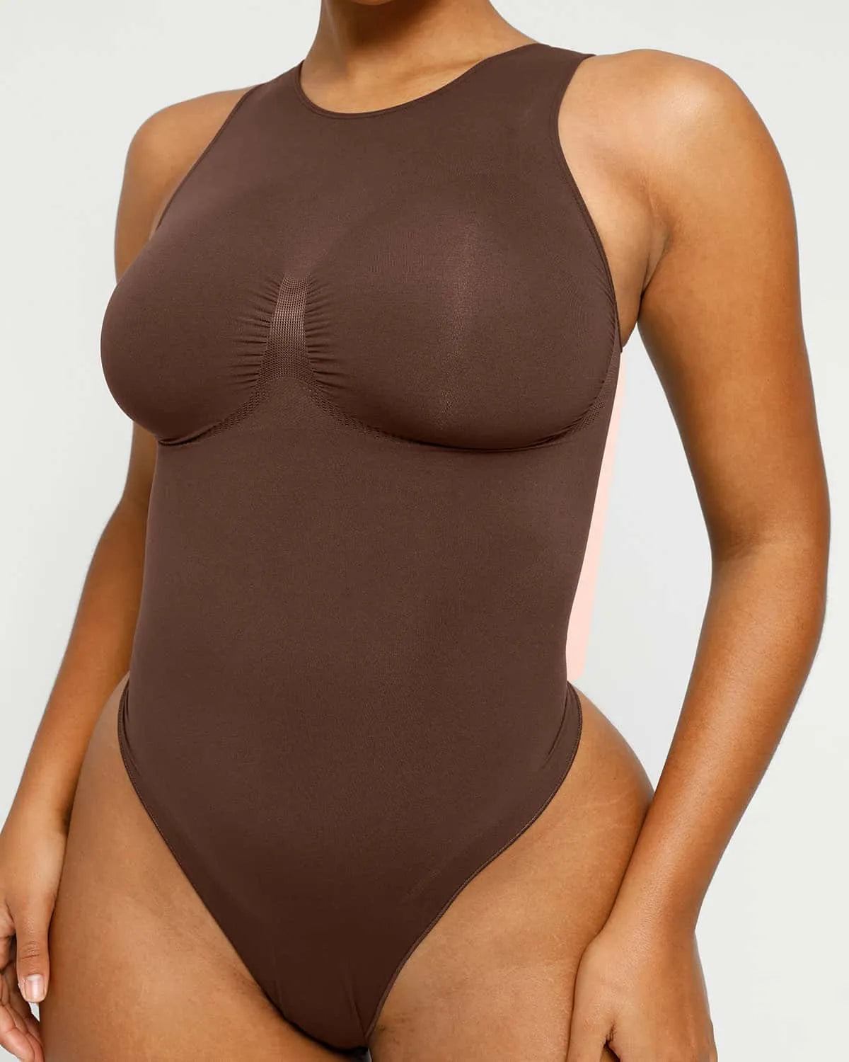 Bare Essentials™ Skin Flow™ 2.0 High Neck Thong Bodysuit