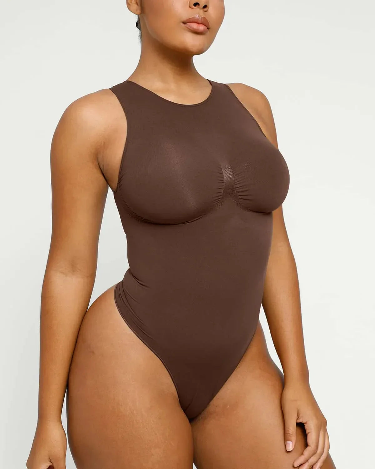 Bare Essentials™ Skin Flow™ 2.0 High Neck Thong Bodysuit