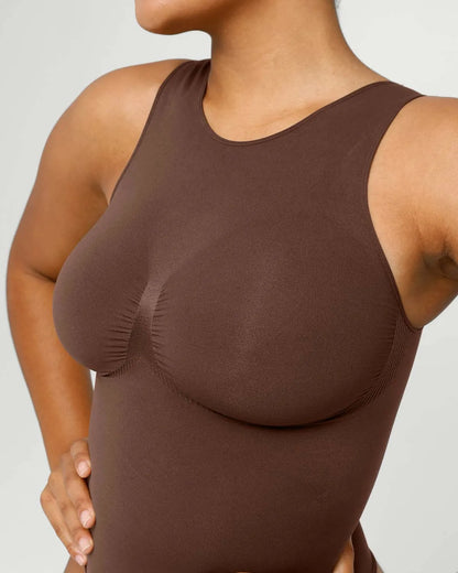 Bare Essentials™ Skin Flow™ 2.0 High Neck Thong Bodysuit