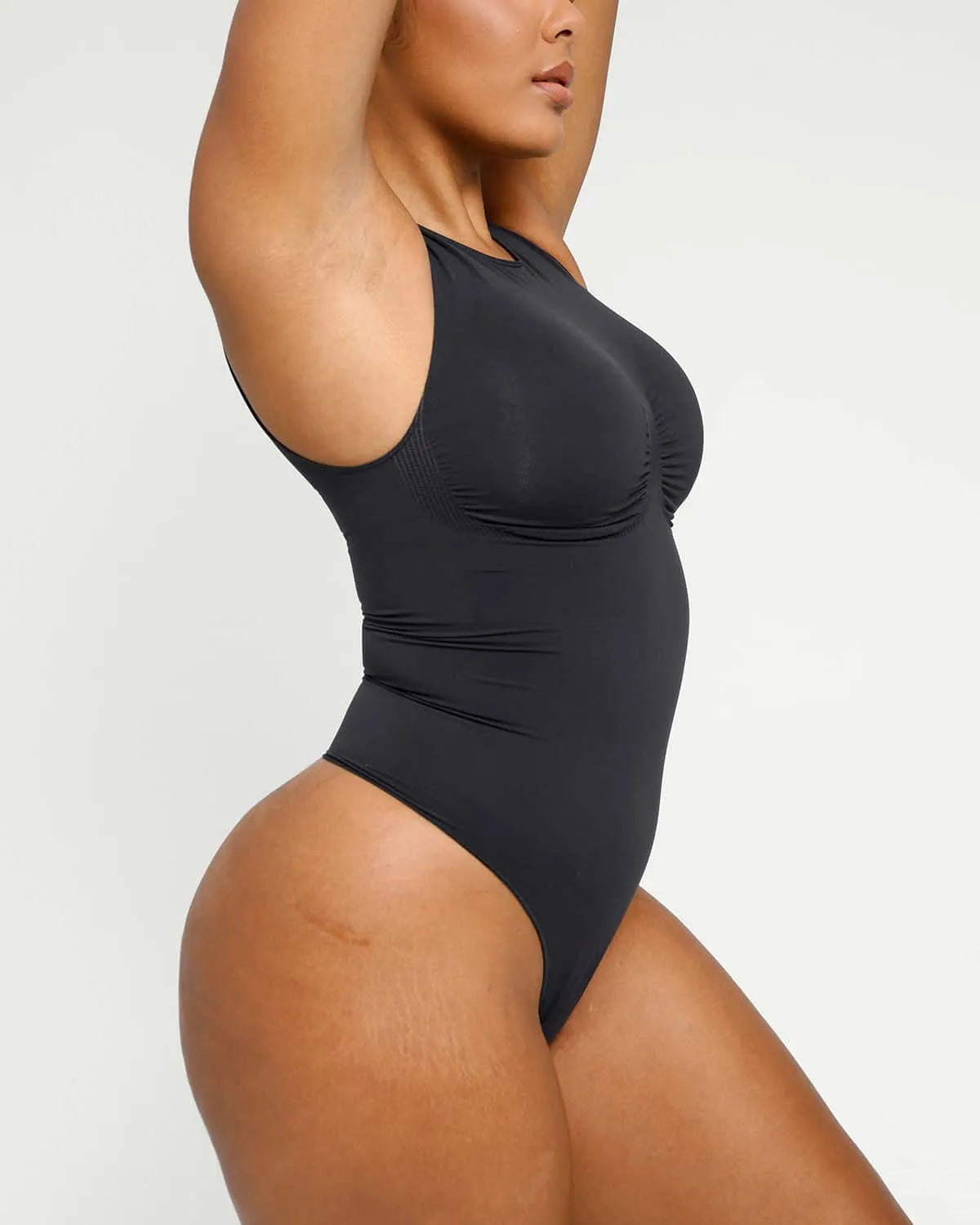 Bare Essentials™ Skin Flow™ 2.0 High Neck Thong Bodysuit