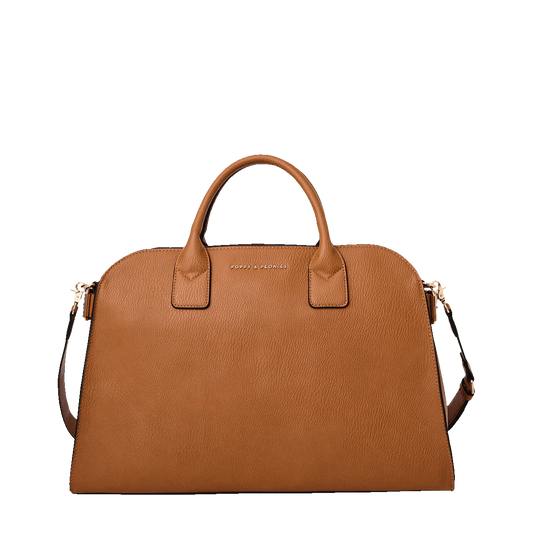 Uptown Tote Cognac