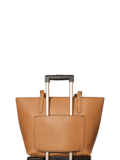 GO-GETTER TOTE camel