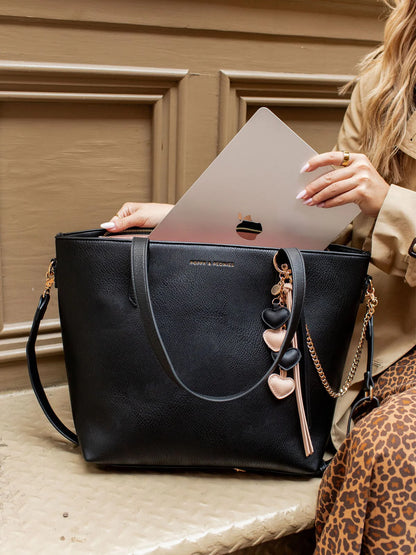 GO-GETTER TOTE black