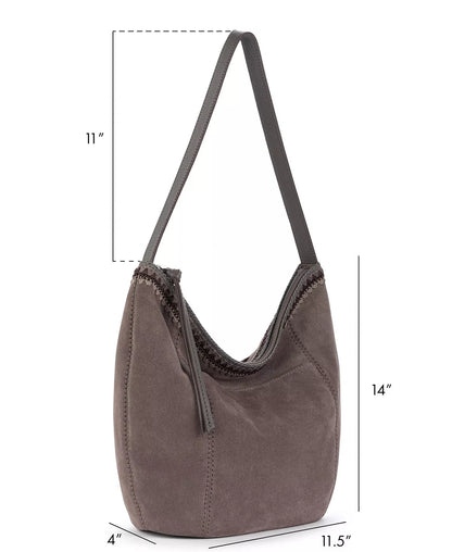 Women's Sequoia Leather Large Hobo Bag