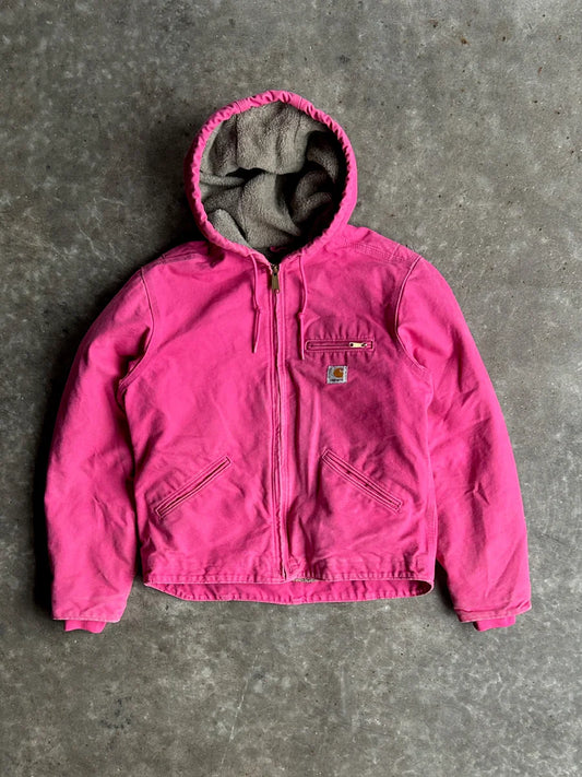 Vintage Pink Carhartt Fleece Lined Hoodie™