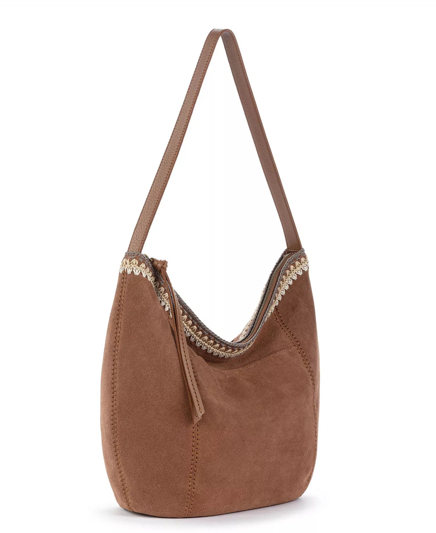 Women's Sequoia Leather Large Hobo Bag