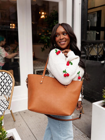 Go-Getter Tote Cognac