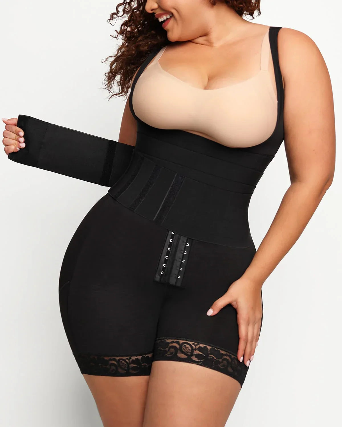 Bare Essentials™ AirSlim® 2.0 Smooth Wrap & Open Bust Bodysuit