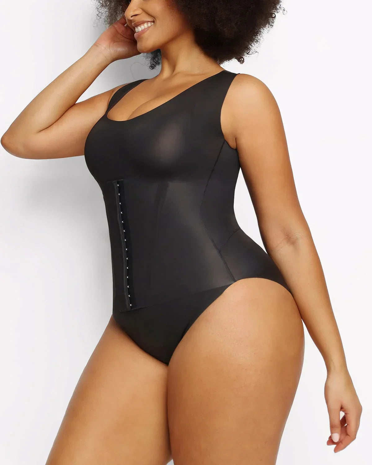 Bare Essentials™ Cream Touch™ 3 In 1 Shaping Tank Brief Bodysuit