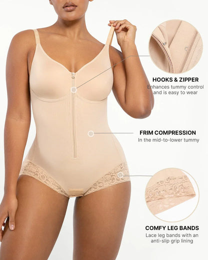 Bare Essentials™ AirSlim® Hourglass Full Body Brief Bodysuit