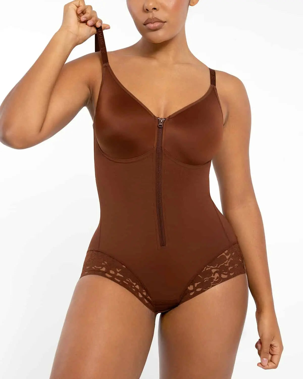 Bare Essentials™ AirSlim® Hourglass Full Body Brief Bodysuit