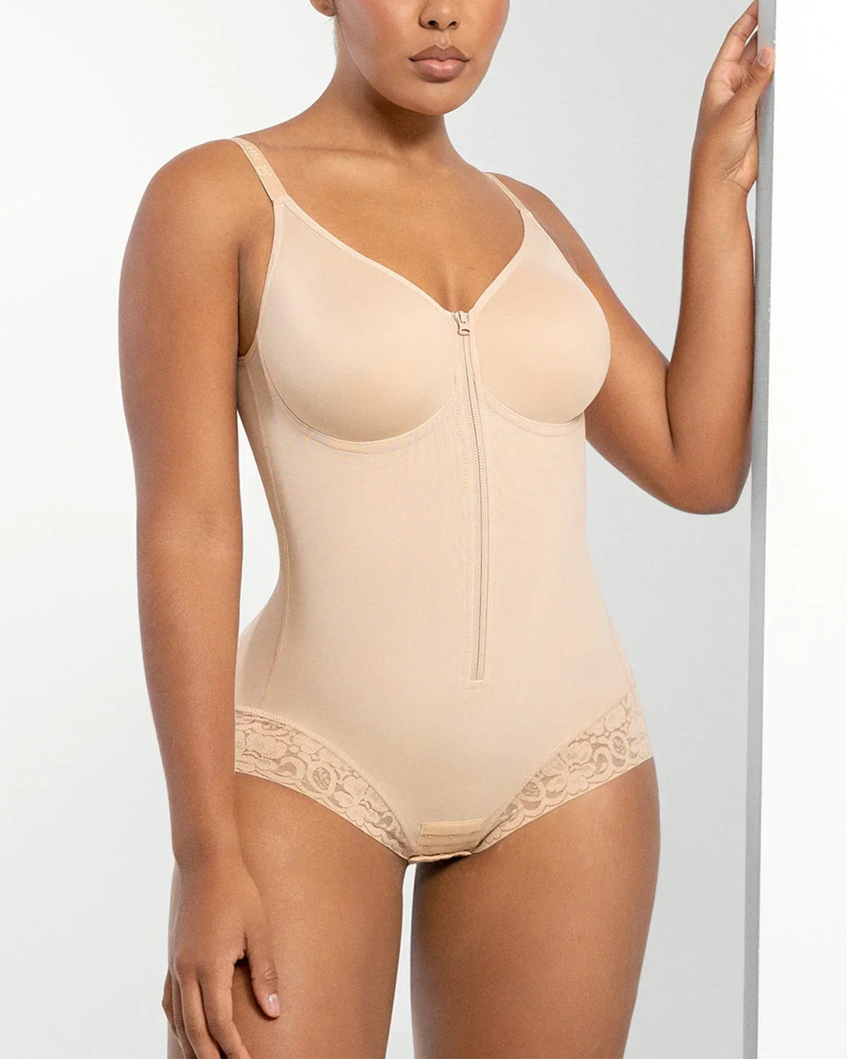 Bare Essentials™ AirSlim® Hourglass Full Body Brief Bodysuit