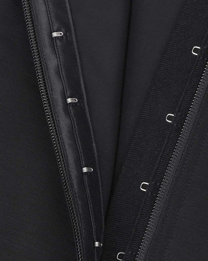 Bare Essentials™ AirSlim® Zipper Front Open Bust Brief Bodysuit