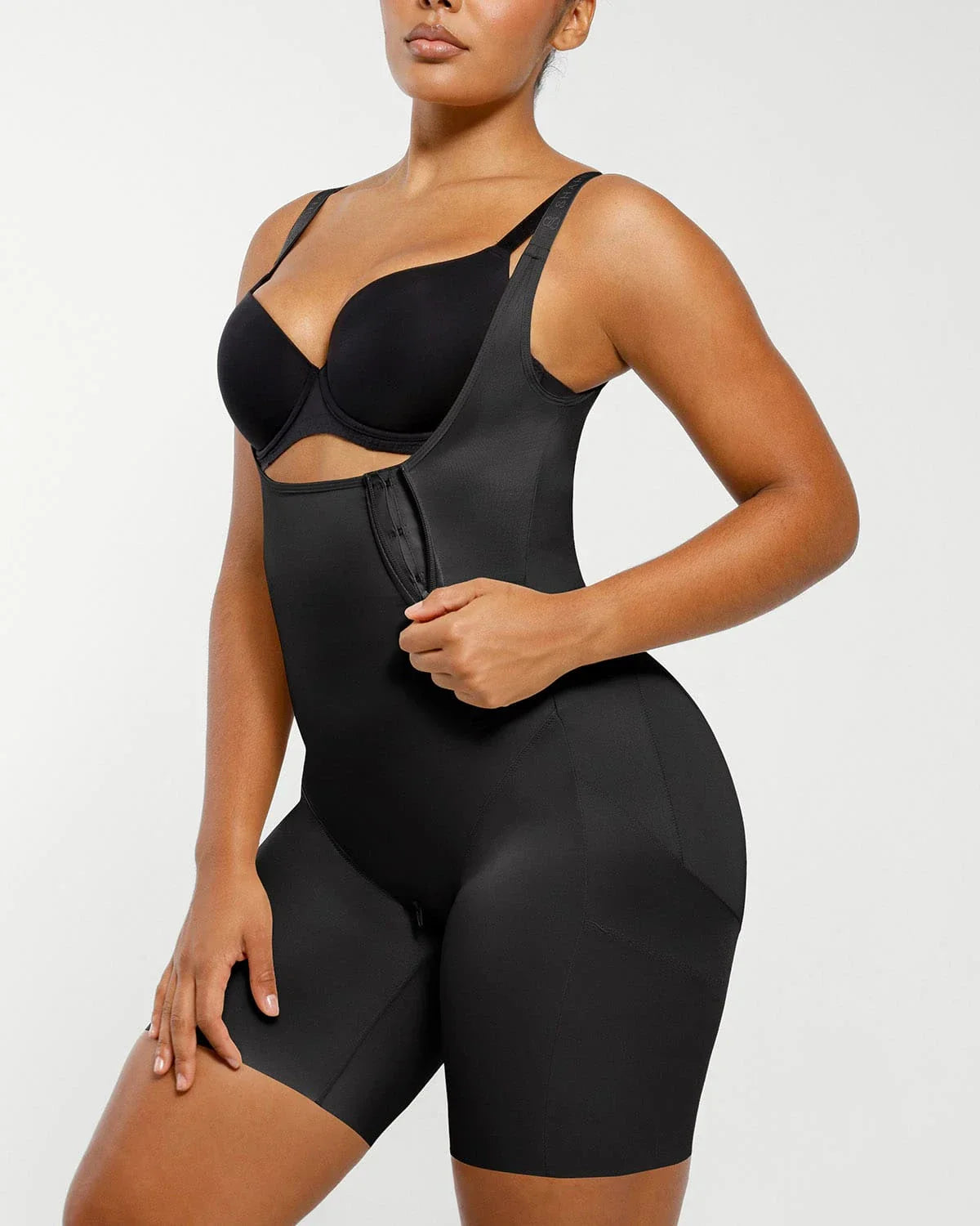 BOOT-YEAH™ SilkSculpt™ Open Bust Full Bodysuit
