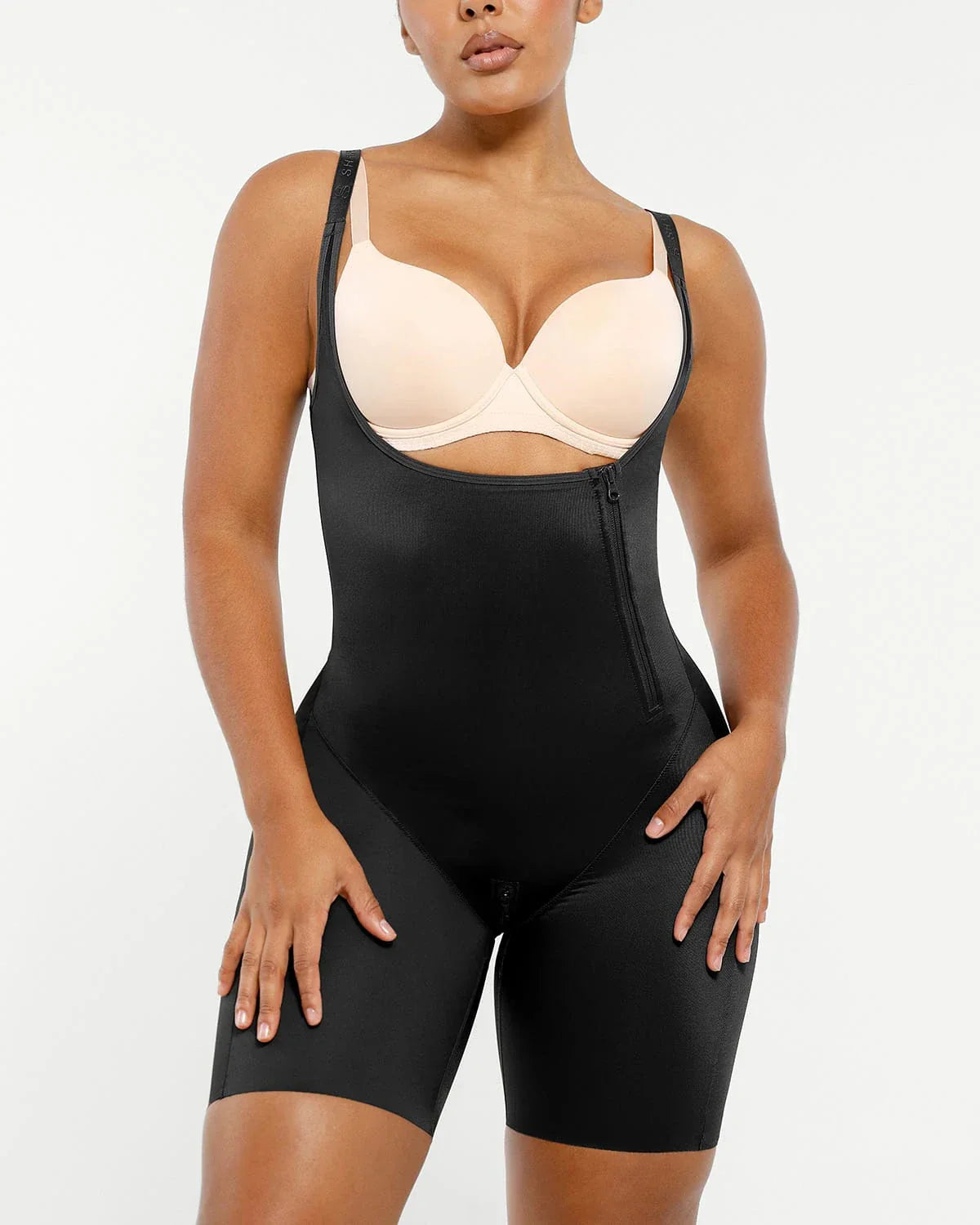 BOOT-YEAH™ SilkSculpt™ Open Bust Full Bodysuit