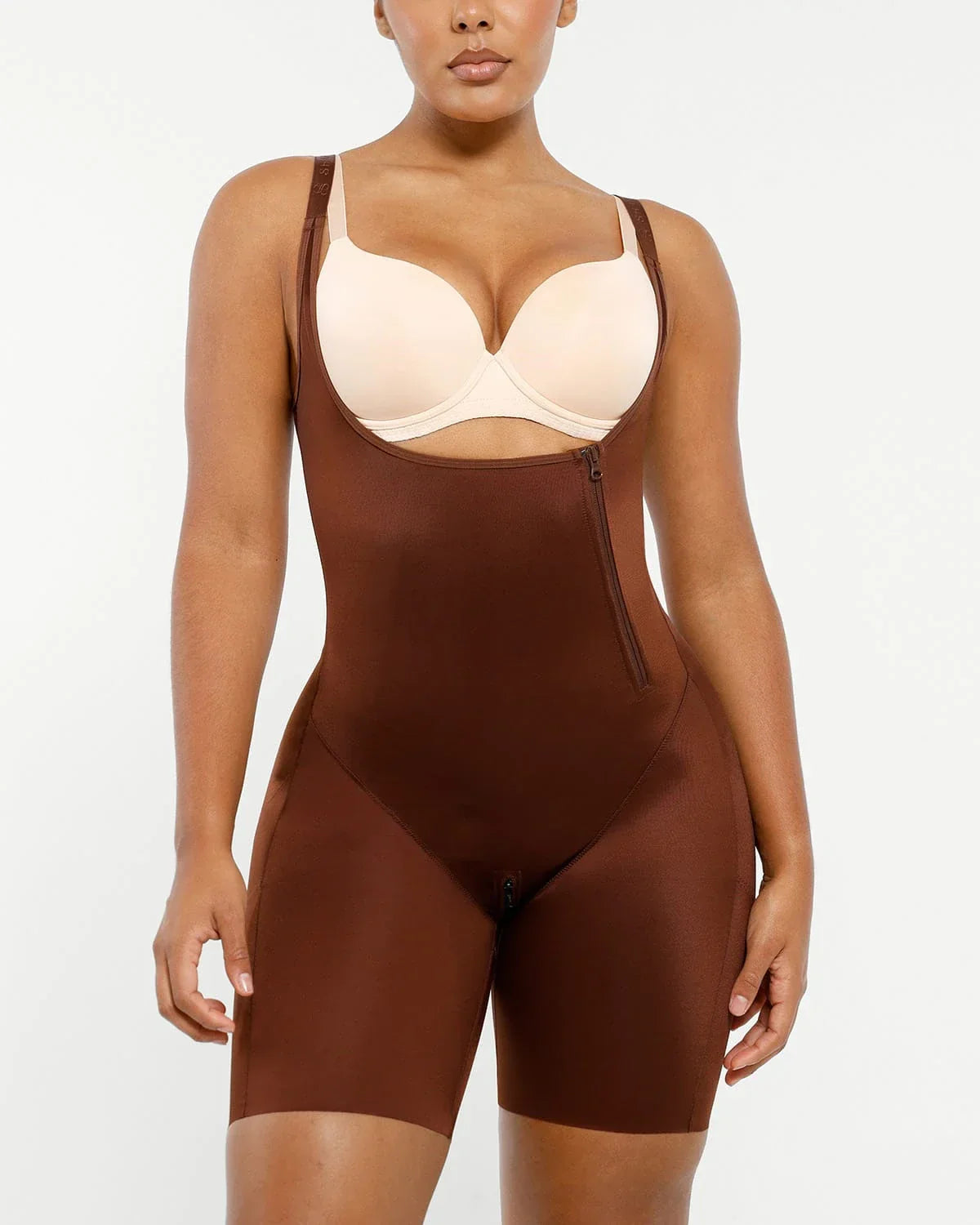 BOOT-YEAH™ SilkSculpt™ Open Bust Full Bodysuit