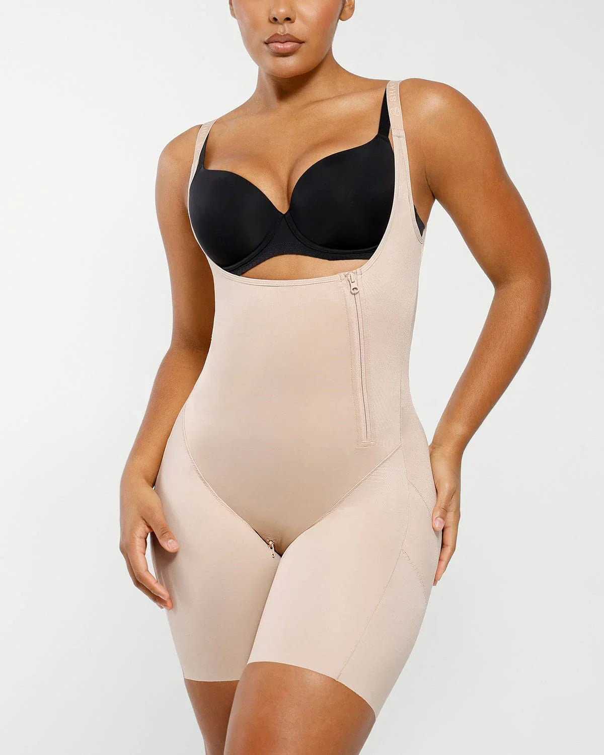 BOOT-YEAH™ SilkSculpt™ Open Bust Full Bodysuit