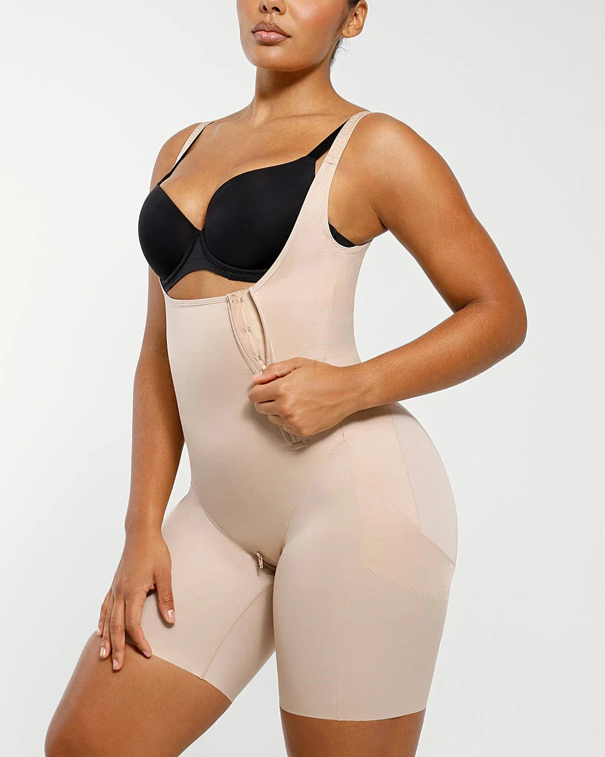 BOOT-YEAH™ SilkSculpt™ Open Bust Full Bodysuit