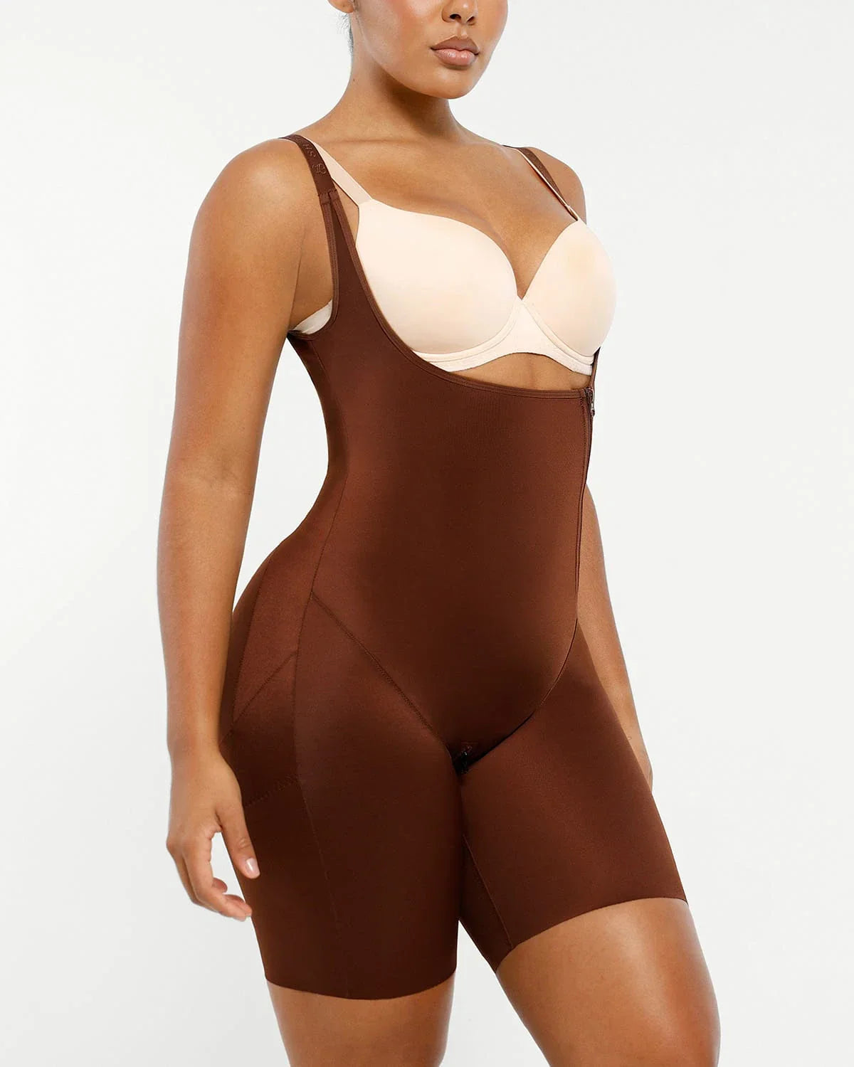 BOOT-YEAH™ SilkSculpt™ Open Bust Full Bodysuit