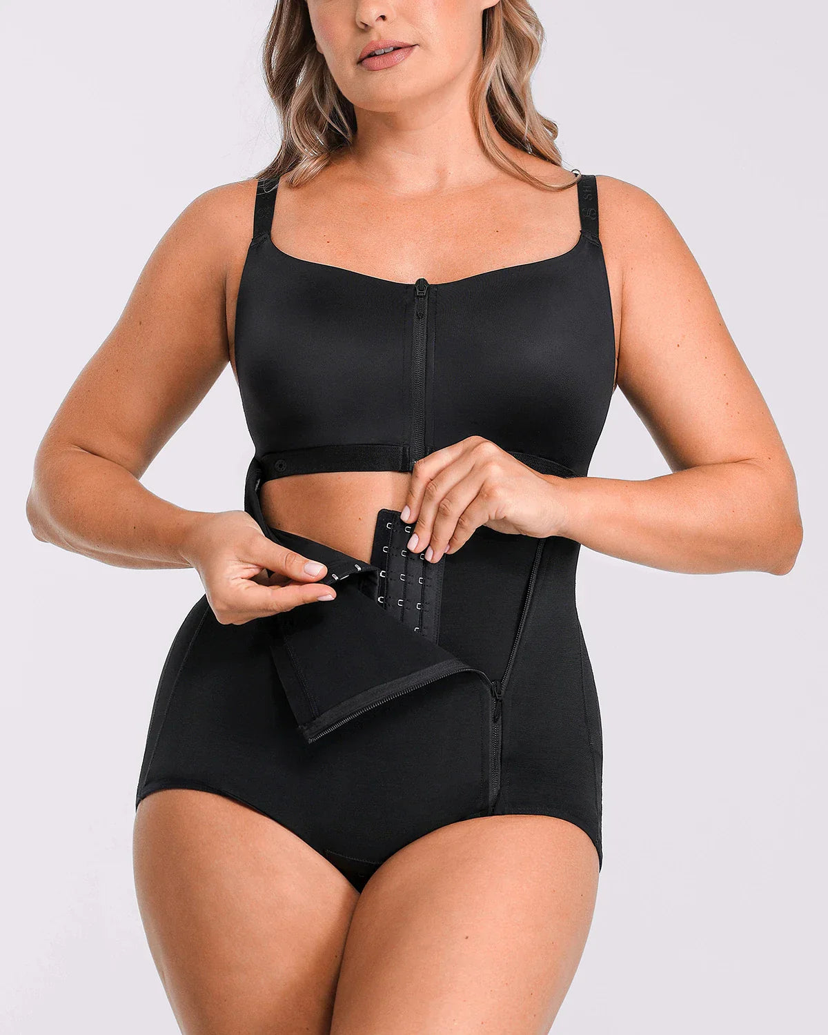 BOOT-YEAH™ AirSlim®  Built-in Tummy Control Cincher Brief Bodysuit