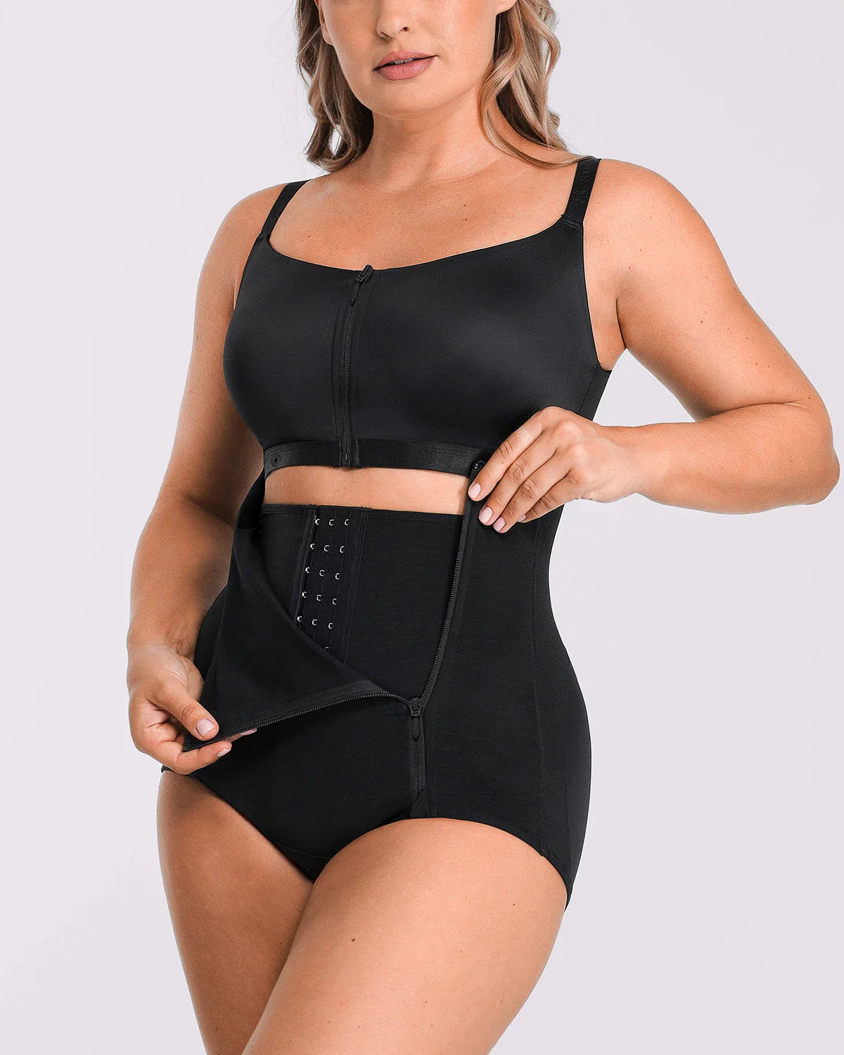 BOOT-YEAH™ AirSlim®  Built-in Tummy Control Cincher Brief Bodysuit