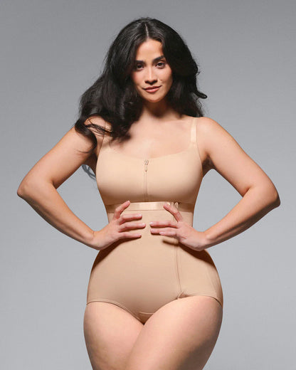 BOOT-YEAH™ AirSlim®  Built-in Tummy Control Cincher Brief Bodysuit