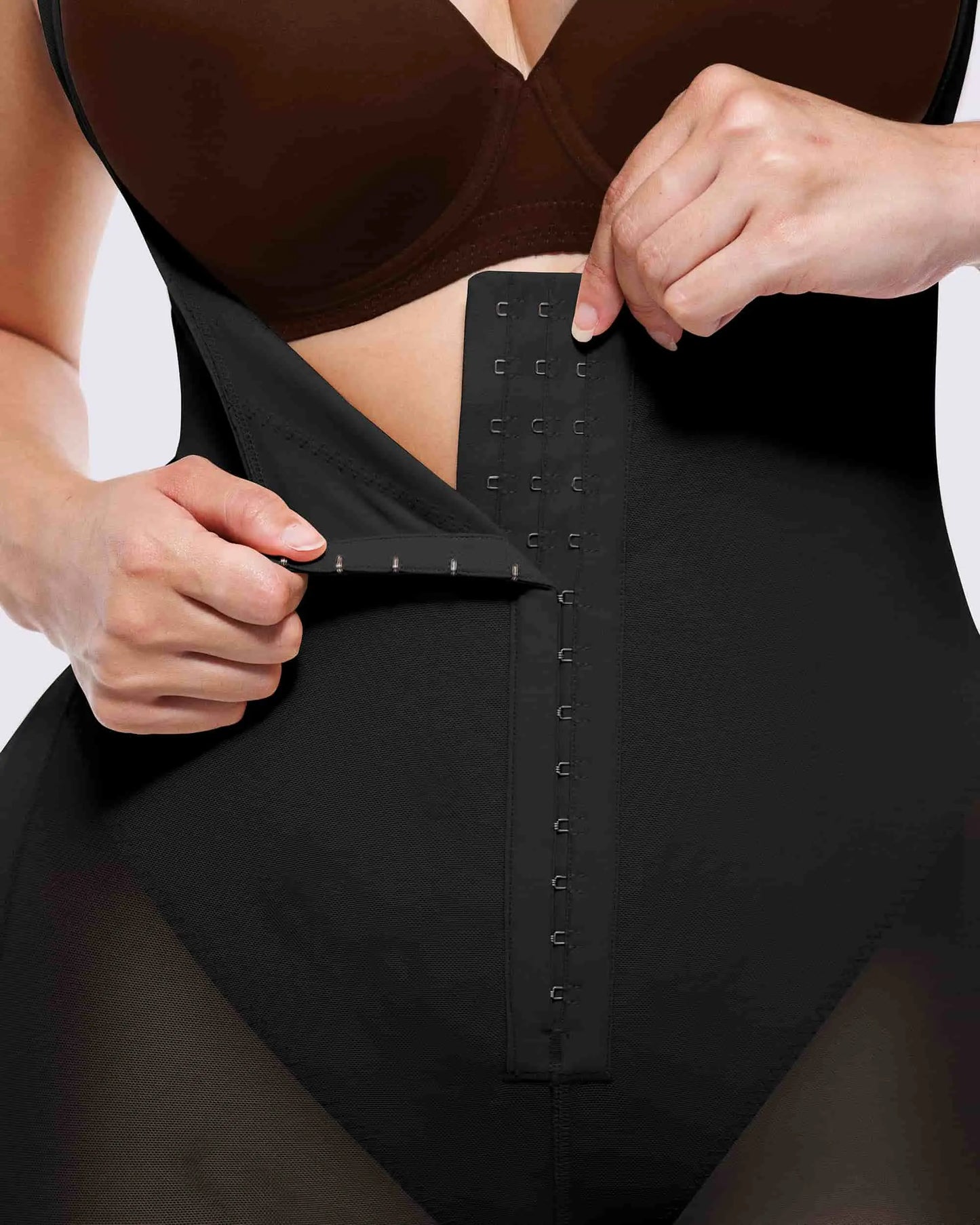 BOOT-YEAH™ AirSlim® Extreme Compression Open Bust Bodysuit