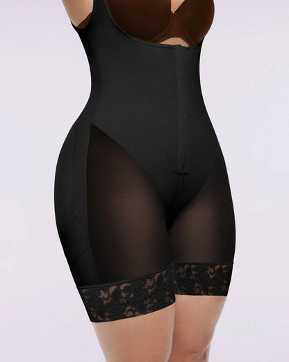 BOOT-YEAH™ AirSlim® Extreme Compression Open Bust Bodysuit
