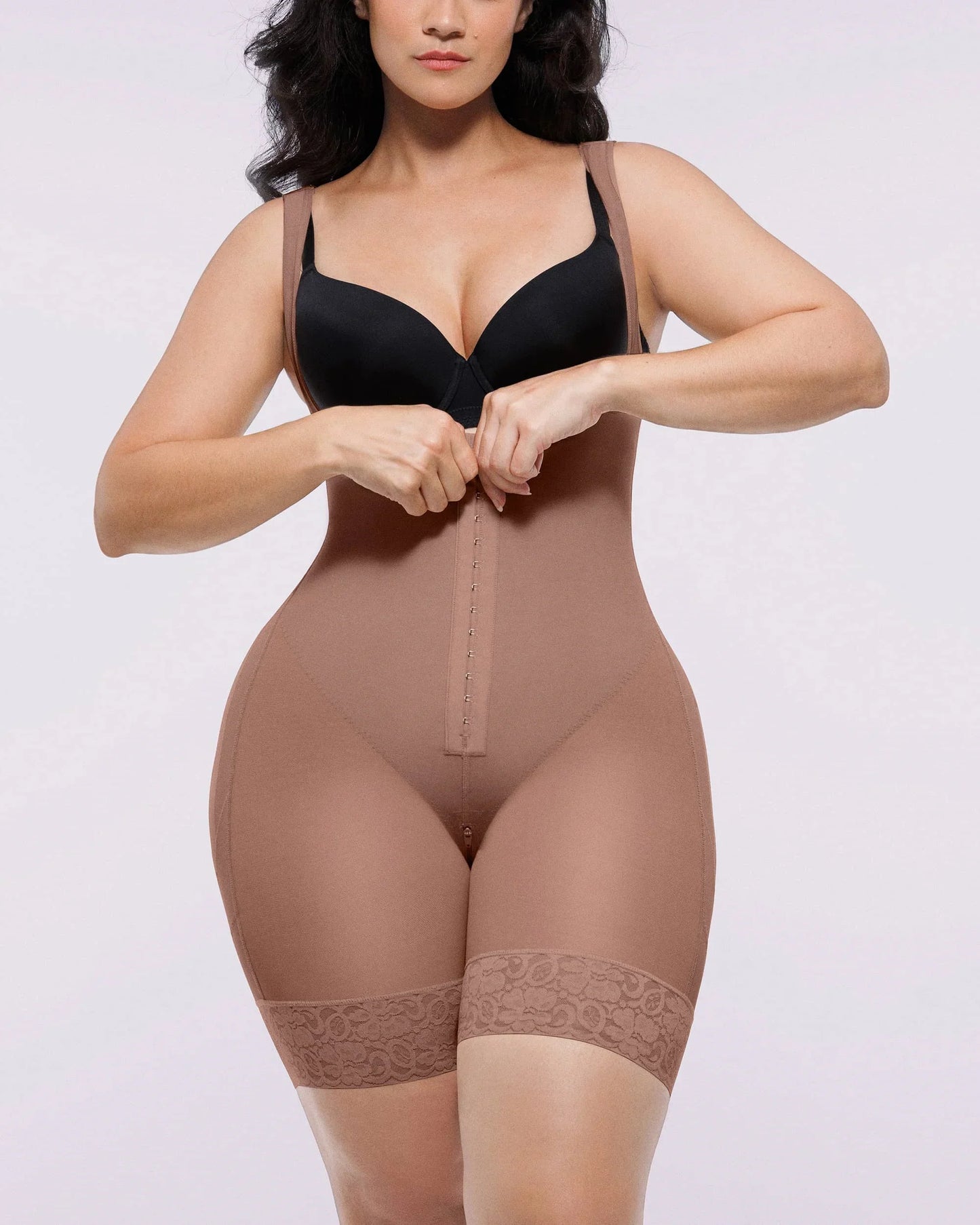 BOOT-YEAH™ AirSlim® Extreme Compression Open Bust Bodysuit