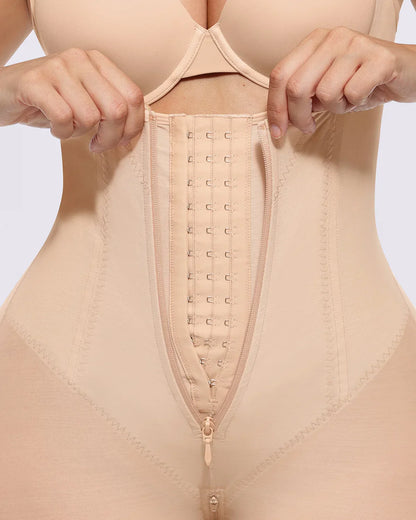 BOOT-YEAH™ AirSlim® Open Bust Tummy Control Bodysuit