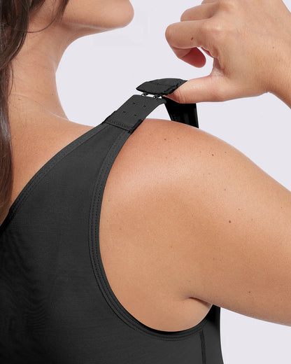 BOOT-YEAH™ AirSlim® Open Bust Tummy Control Bodysuit