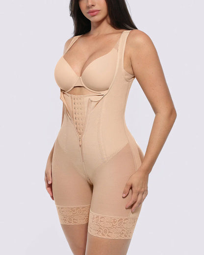 BOOT-YEAH™ AirSlim® Open Bust Tummy Control Bodysuit