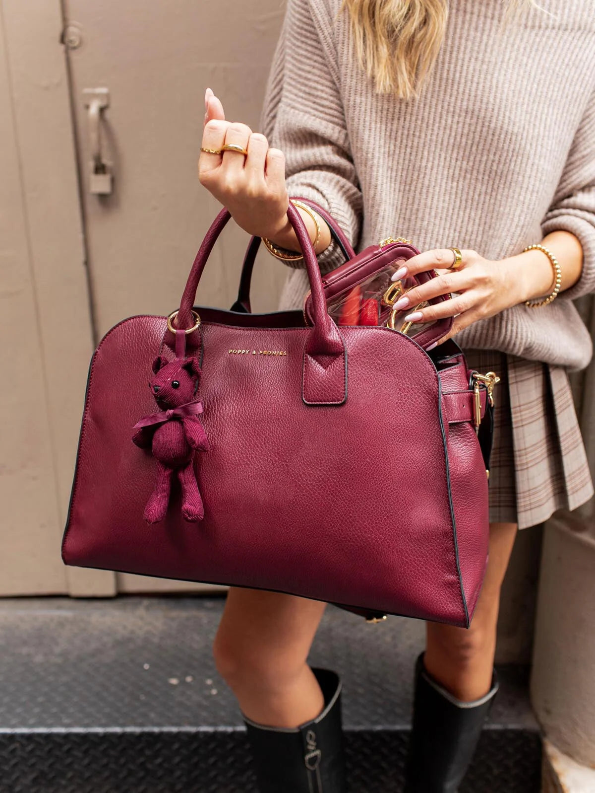 Uptown Tote Berry