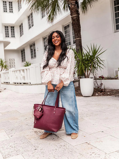 GO-GETTER TOTE berry