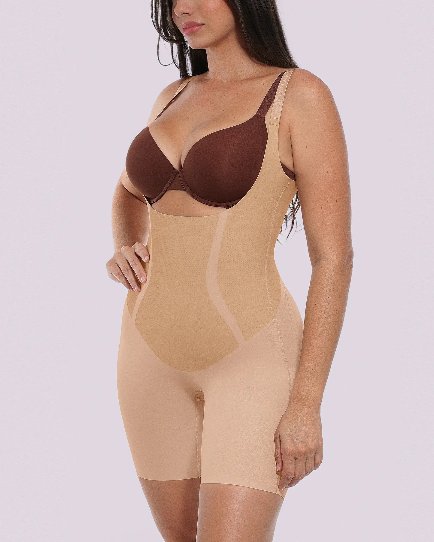 INNER ARMOR™ LYCRA®FitSense™ Open Bust Full Bodysuit
