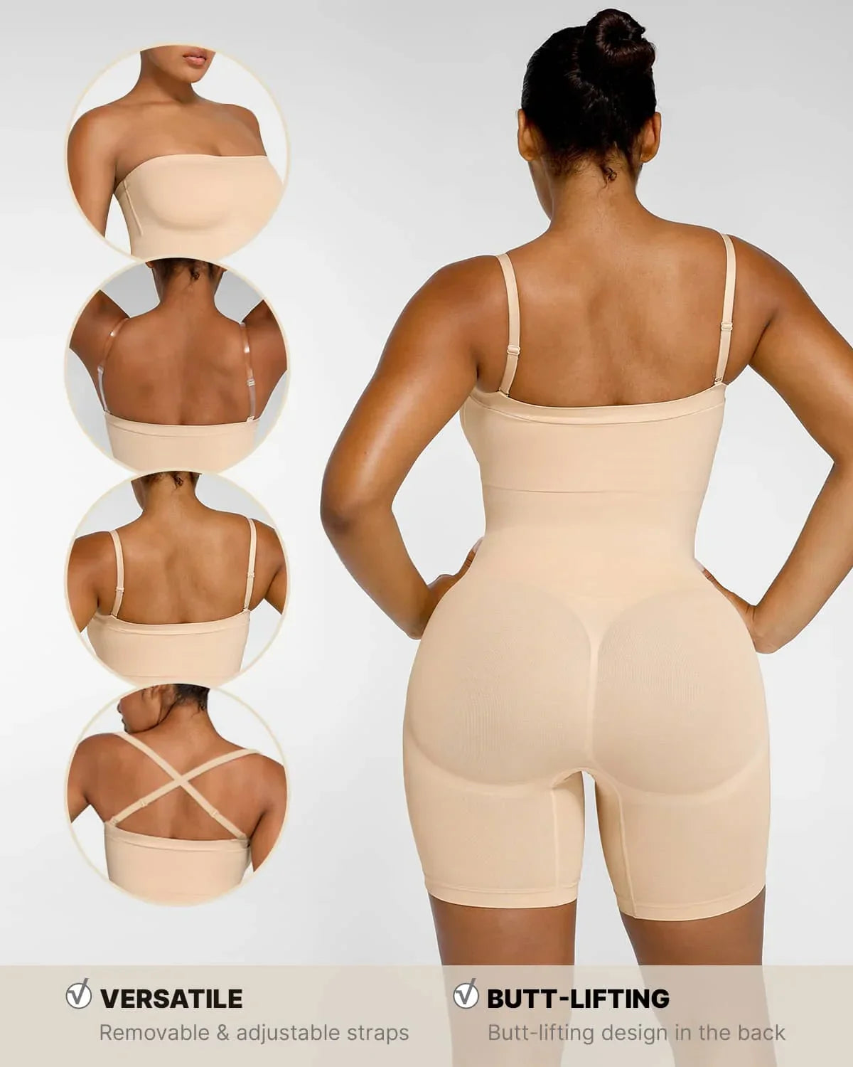 Bare Essentials™ Skin Flow™ Seamless Sculpt Strapless Bodysuit
