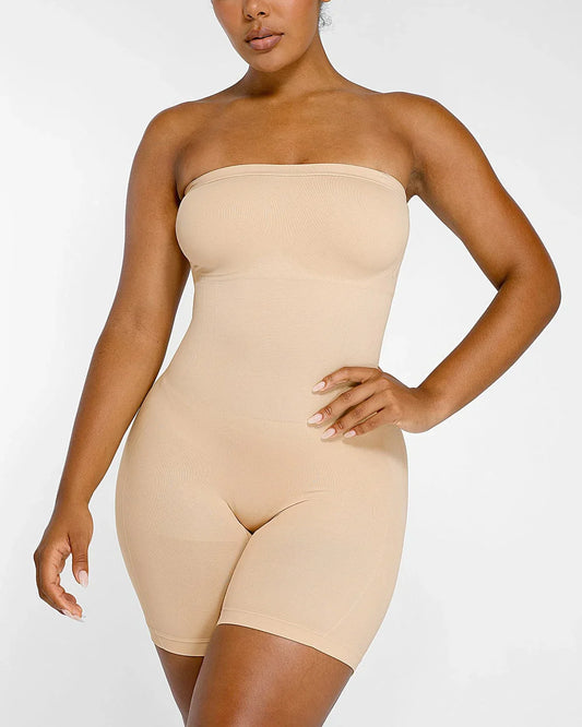 Bare Essentials™ Skin Flow™ Seamless Sculpt Strapless Bodysuit