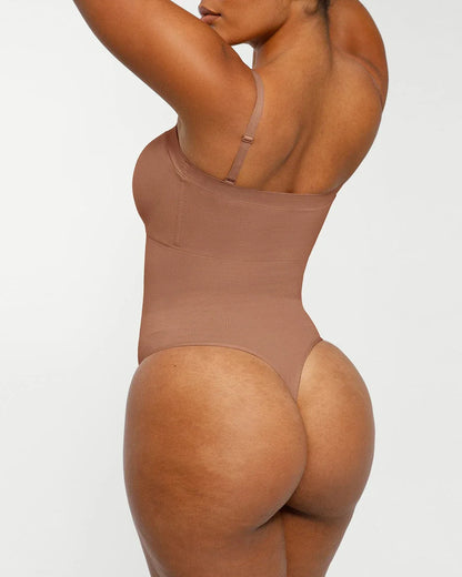 Bare Essentials™ Skin Flow™ Strapless Sculpt Thong Bodysuit