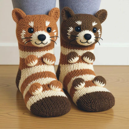 🔥2025 3D Knit Animal Socks🔥
