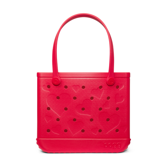 Baby Bogg Bag - Conversation Hearts Bright Red